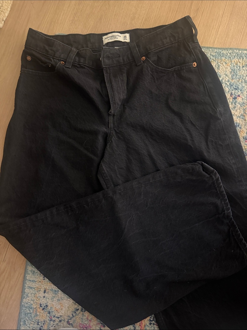 Black curve love Abercrombie and fitch jeans